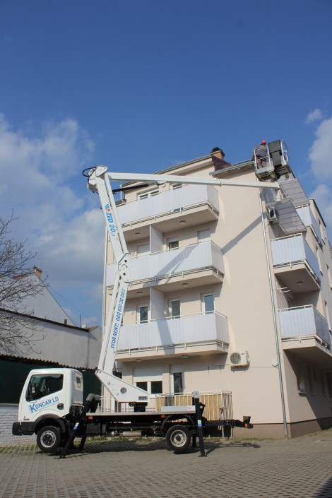 Kamion sa korpom za sve vrste radova na visini